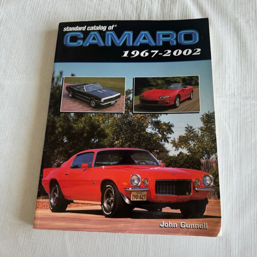 Standard Catalog of Camaro 1967-2002 by John Gunnell Softcover Book